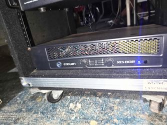 Crown XLS 602 power amp, extreme voice 18”inch sub
