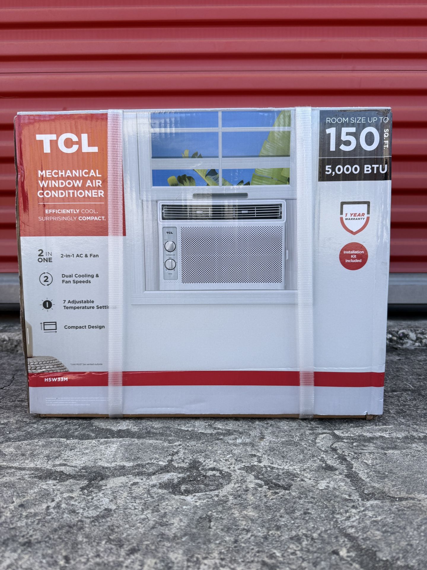 TCL 5000 BTU Window AC Unit