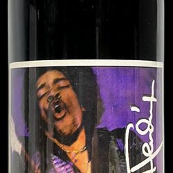 Rare 1997 Jimmy Hendrix Red Un-Wine