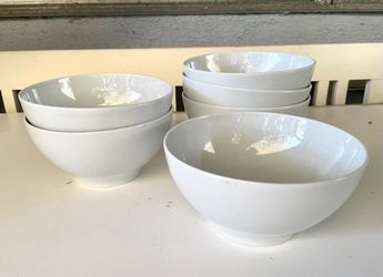 ** Six IKEA Soup/Cereal Bowls **