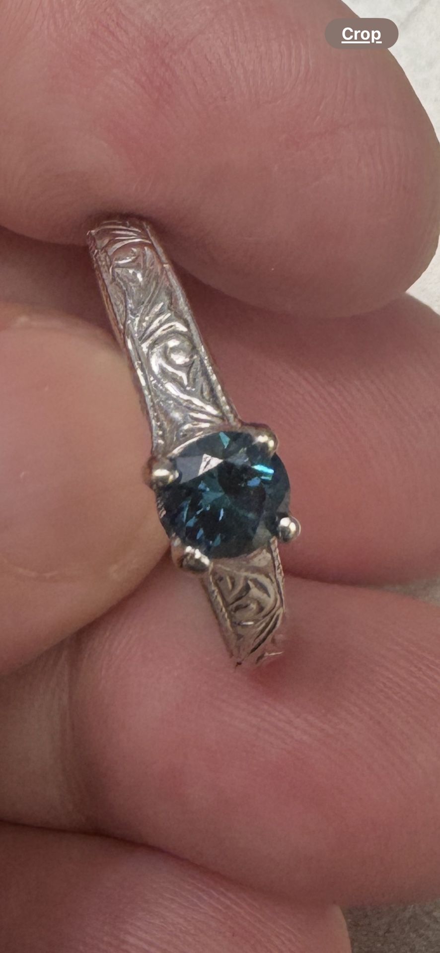 White Gold Engagement Ring
