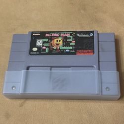 Ms. Pac-Man (Super Nintendo Entertainment System, SNES 1996) Carries Only Tested