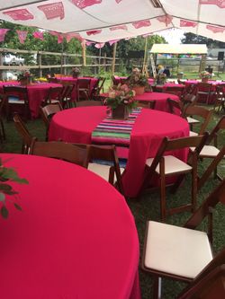 Decoración para cualquier evento renta de mesas sillas. Carpas. Rancho para tu evento