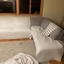 Gray Sectional Couch