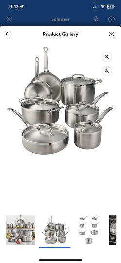 Tramontina Pots & Pans 12 Piece Nonstick Aluminum Cookware Set
