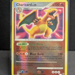 Pokemon Secret Wonders Charizard Reverse Holo