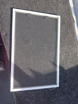 Window Re-screen  Bathroom.