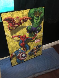 Marvel Posters (framed)