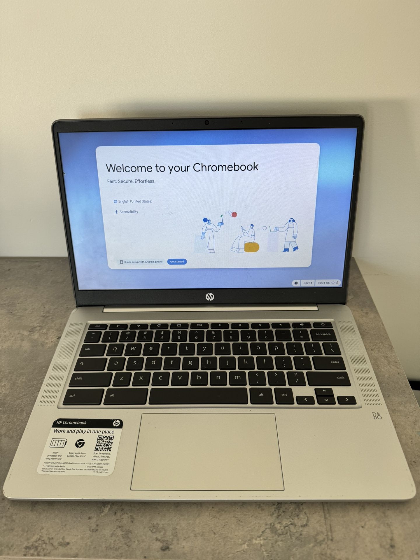 HP CHROMEBOOK LAPTOP