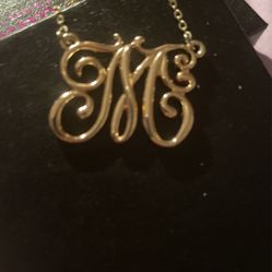 Beautiful. M Necklace