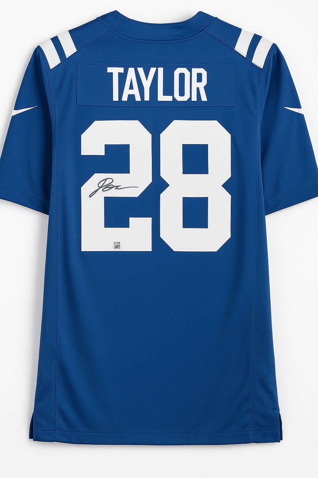 Nike Signed Fanatics Colts Jonathan Taylor Jersey Autographed Large COA NFL