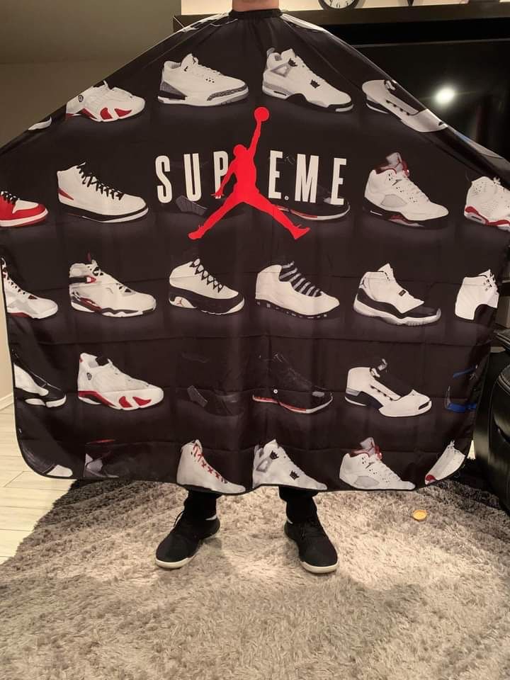 LV x Supreme barber cape for Sale in San Antonio, TX - OfferUp