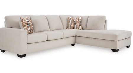 Aviemore Stone 2-Piece Sectional with Chaise