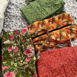 Vera Bradley Style Hand stitched Duffel Bags