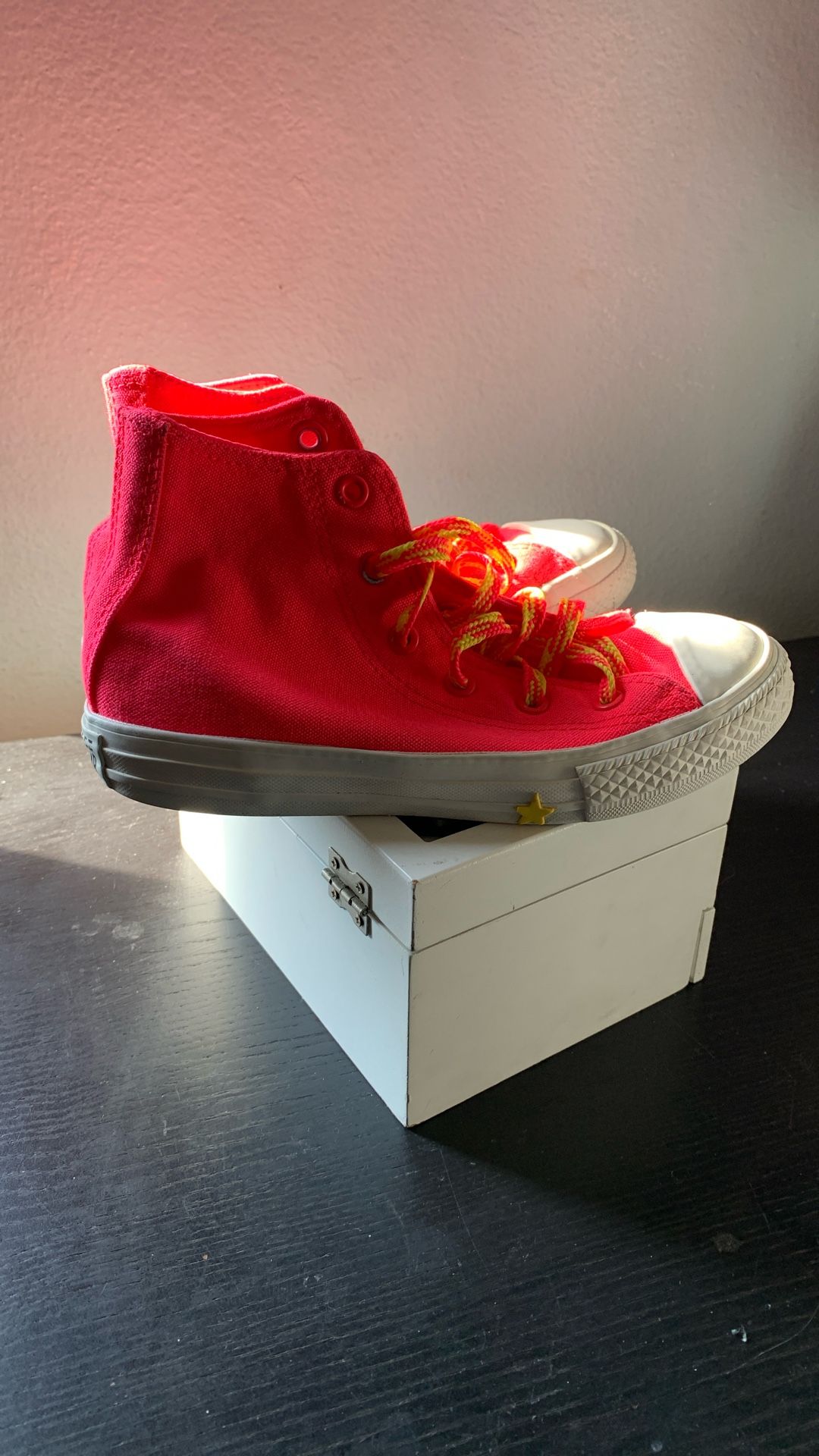 New Converse Girls Size One