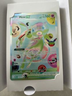 2026 Pokemon 30th Celebration Mew ex 158/128 Futuristic Rare Holo NM