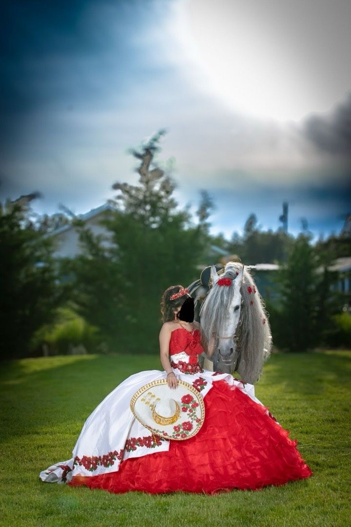 Quince Dress With Sombrero