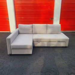 White Sectional Couch - Free Delivery