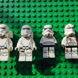 Lego Star Wars Minifigures Lot (4) 