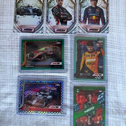2025 & 2024  Topps chrome F1 cards (bulk, inserts,auto, Refractors & numbered