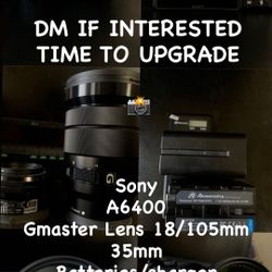 SONY CAMERAS AND ACCESSORIES 