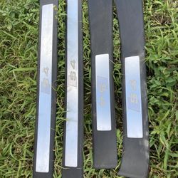 B6 Audi S4 Door Mouldings Sill Cover Plates OEM