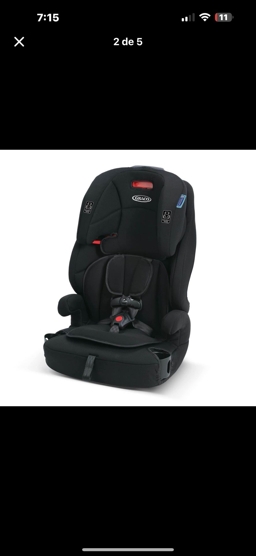 New Graco Tranzitions in Harness Booster Seat