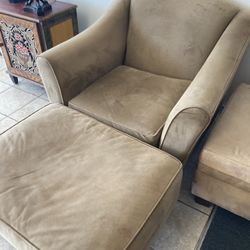 Nice Chair with ottoman 