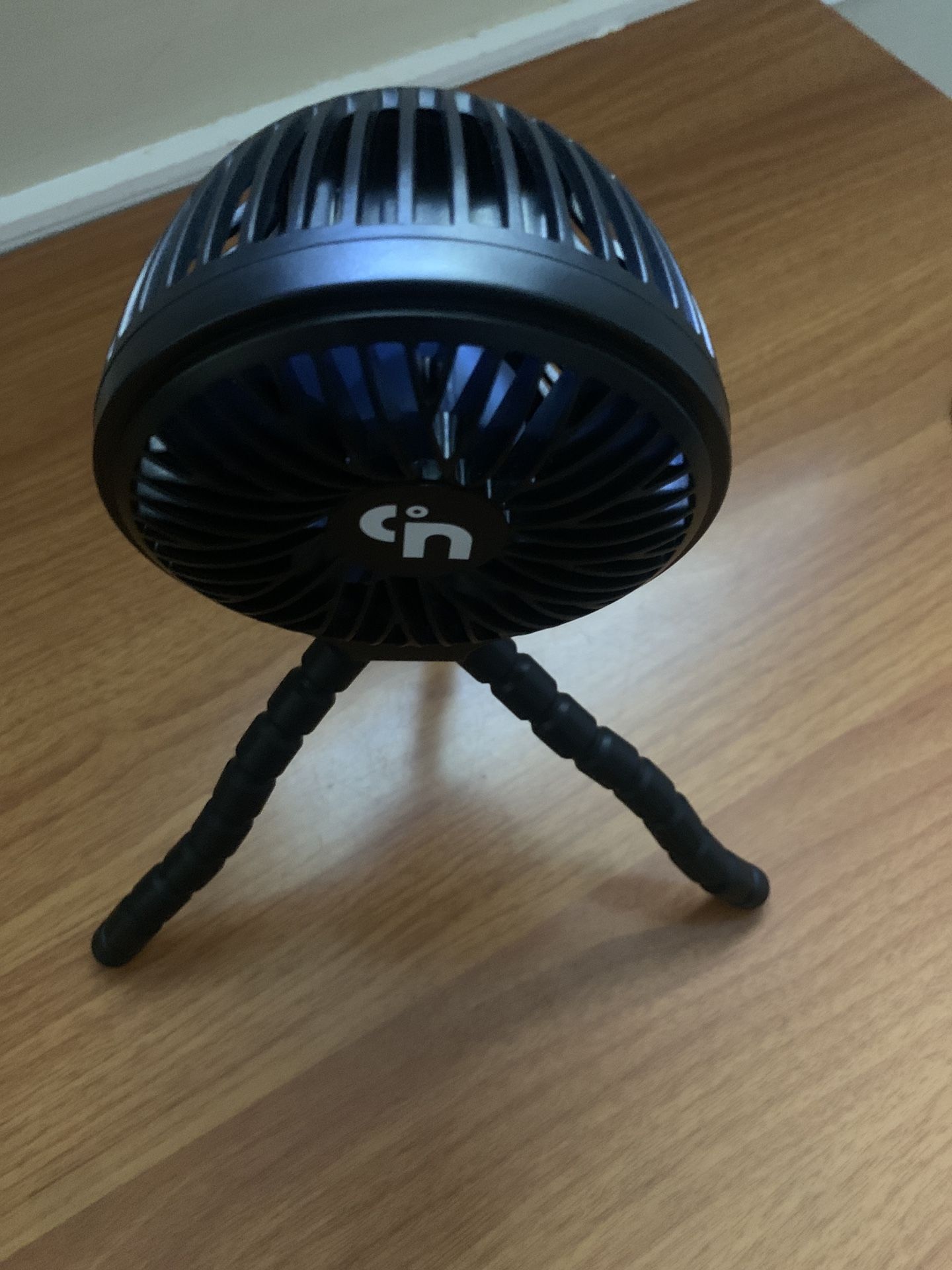 Portable Rechargeable Tripod Fan β Powerful & Flexible