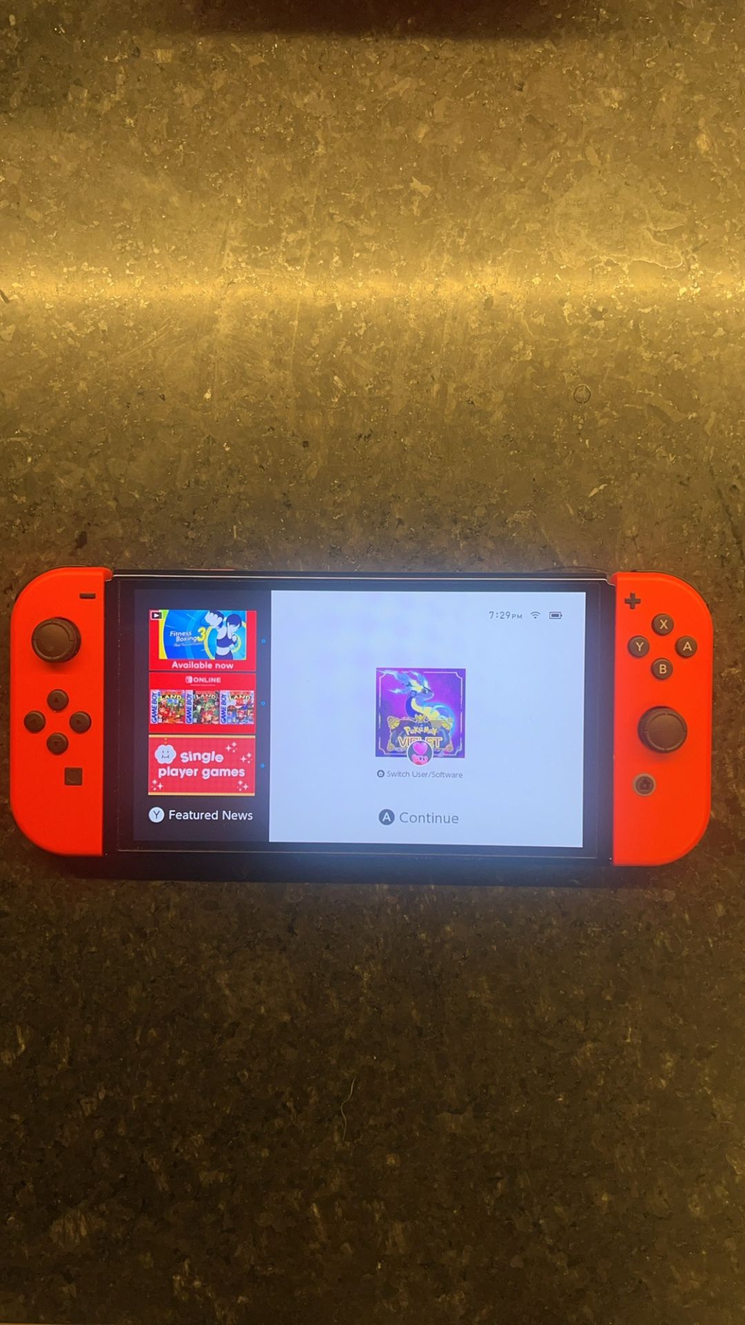Nintendo switch OLED Mario Red Edition 