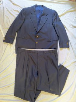 Navy suit