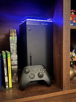 Xbox Series X 1TB Console (Disc) + Cyberpunk 2077 Ultimate Ed + SW Outlaws LE + Guide Book