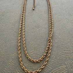 Vintage handmade Jewelry Layered 