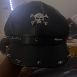 gothic newsboy cap
