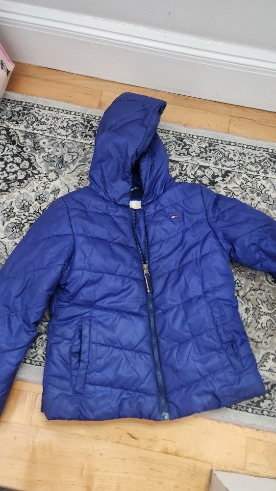 Tommy Hilfiger girl's winter jacket, Size 7