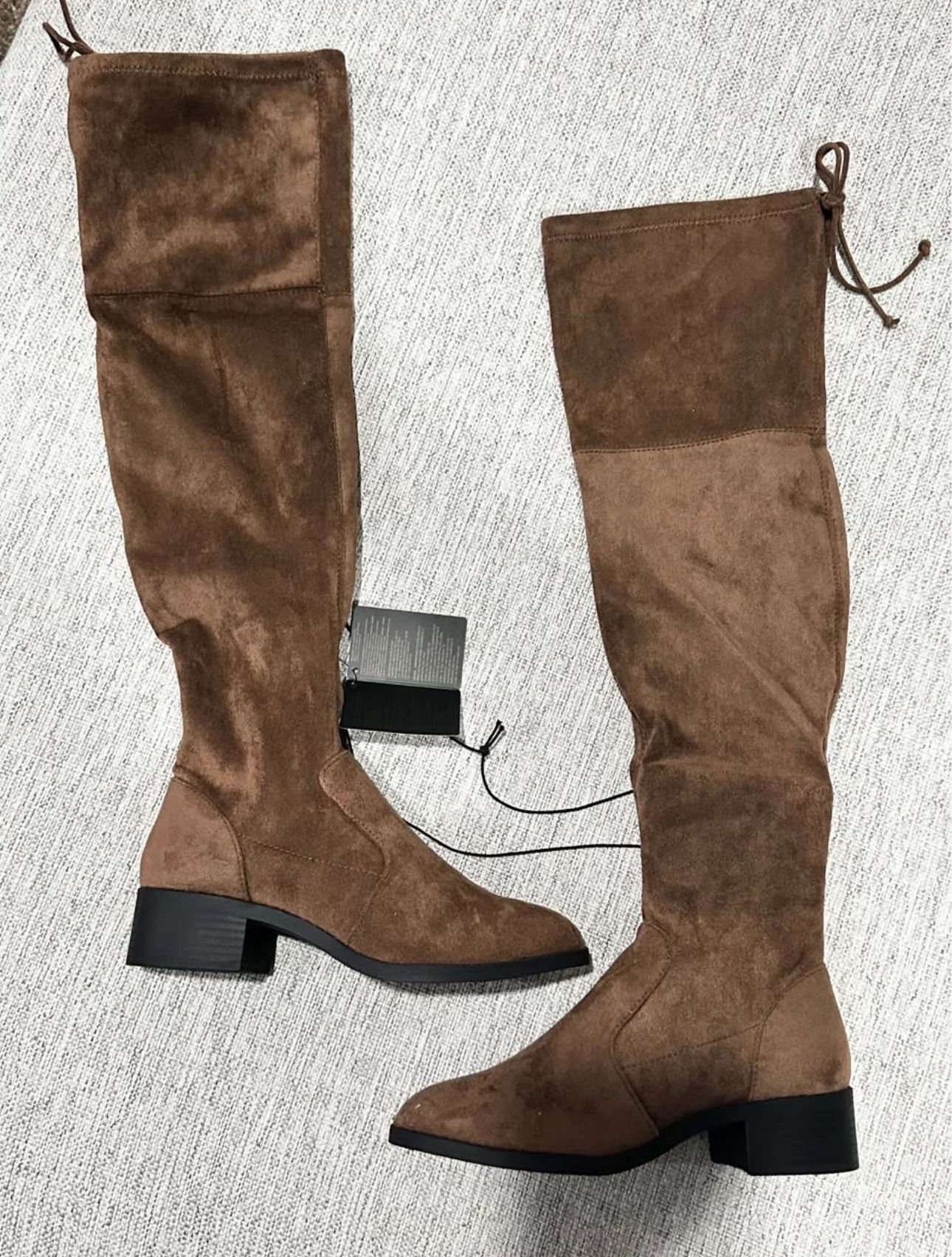 Brown knee High boots