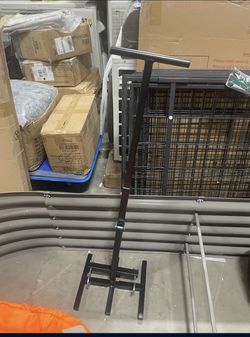 New Manual Trash Compactor, Touchless Trash Bin Compactor with 2 Hooks, Steel Trash Bin Compactor