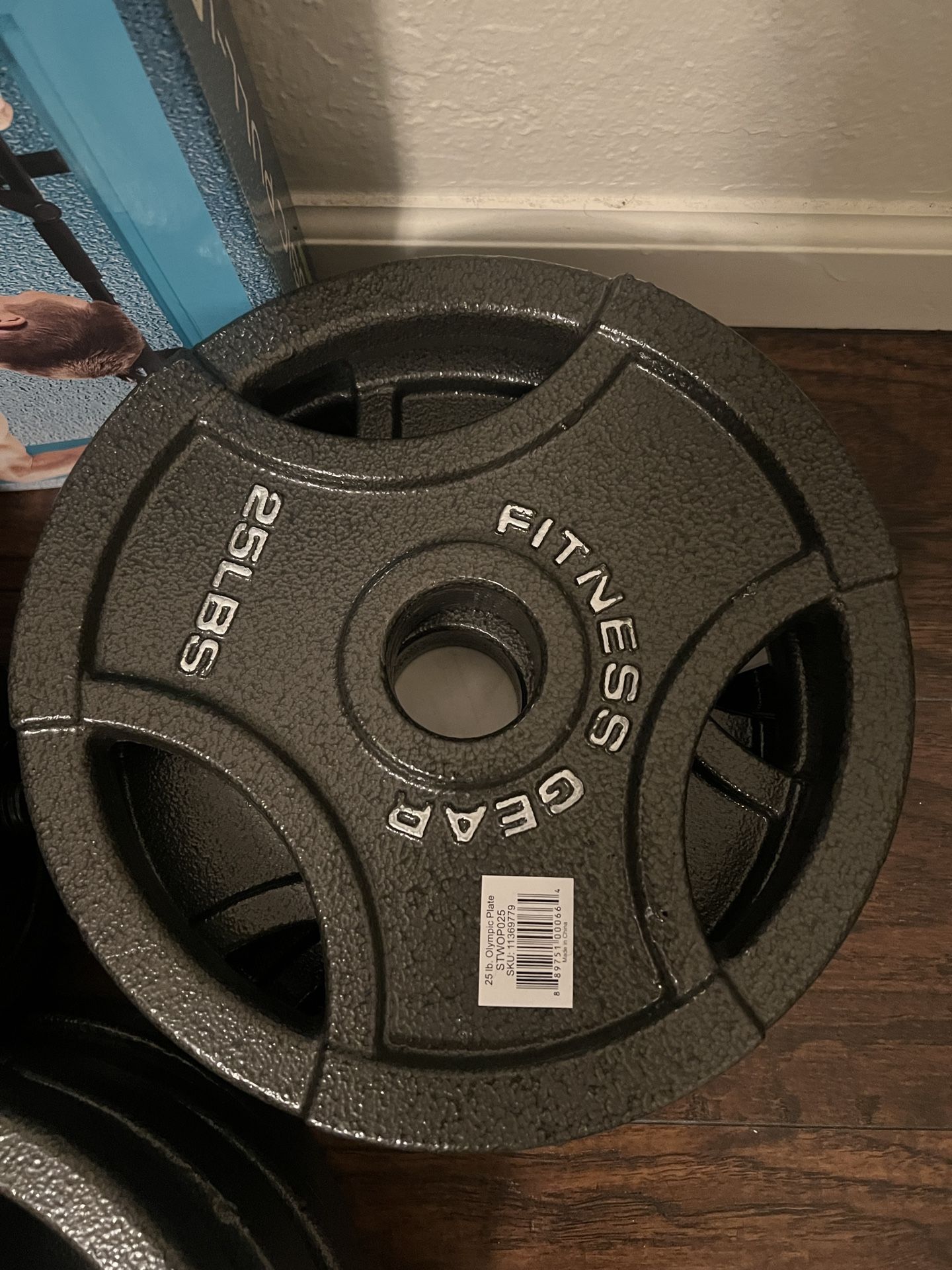 Fitness Gear 25LBS Cast Iron Plate (Single)