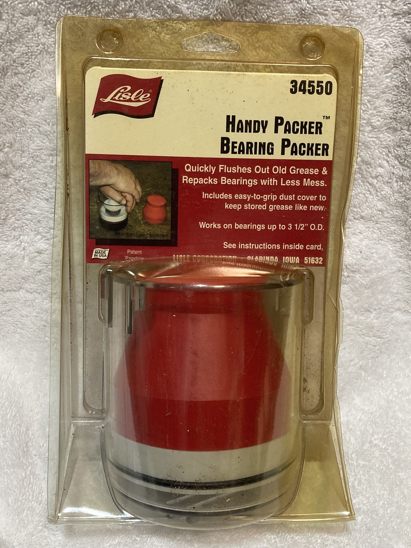 New Unused LISLE HANDY PACKER BEARING PACKER, Model #34550