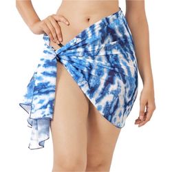 Beach Swim Skirt With Tie Strings 