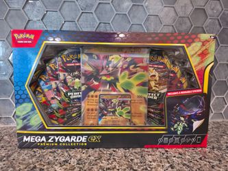 Pokémon mega zygarde ex premium collection