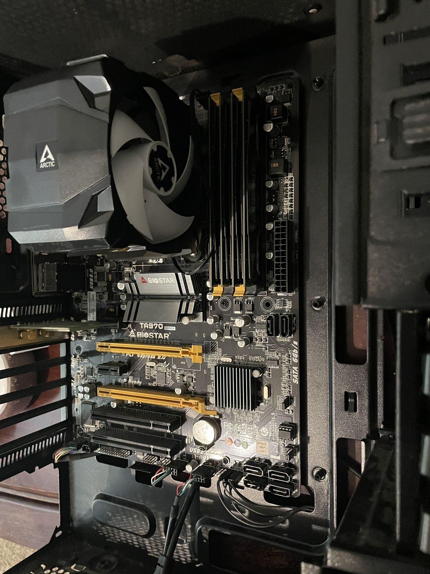 Am3 Motherboard With CPU And Ram 