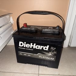 Diehard Platinum Car Battery  