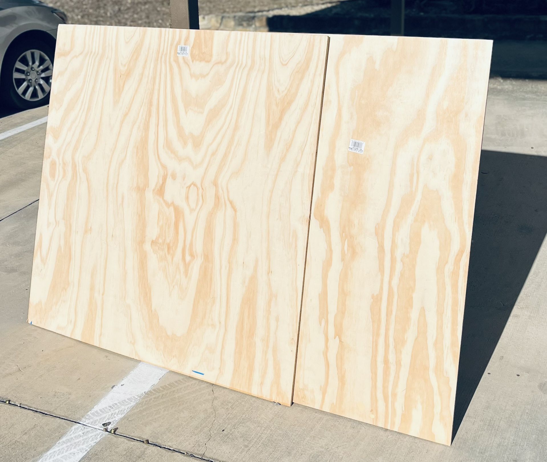 NEW W TAGS 🏷️ MATCHING PROWOOD 15/32” x 4 ft. x 4 ft. Sanded Plywood Project Panels $33 Each Retail $70 W Tax! 