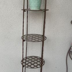 4 Tier Iron Planter Shelf 
