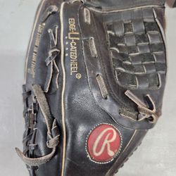 baseball glove mitt LHT Left Handed Thrower