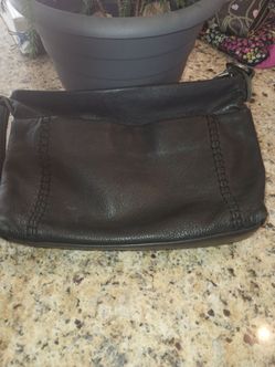 BLACK LEATHER PURSE, The SAK, MELROSE SOFT LEATHER, $20.00 FIRM