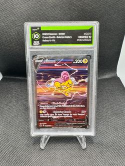Pokémon Raikou V GG41/GG70 Crown Zenith Galarian Gallery Degree 10 Gem Mint
