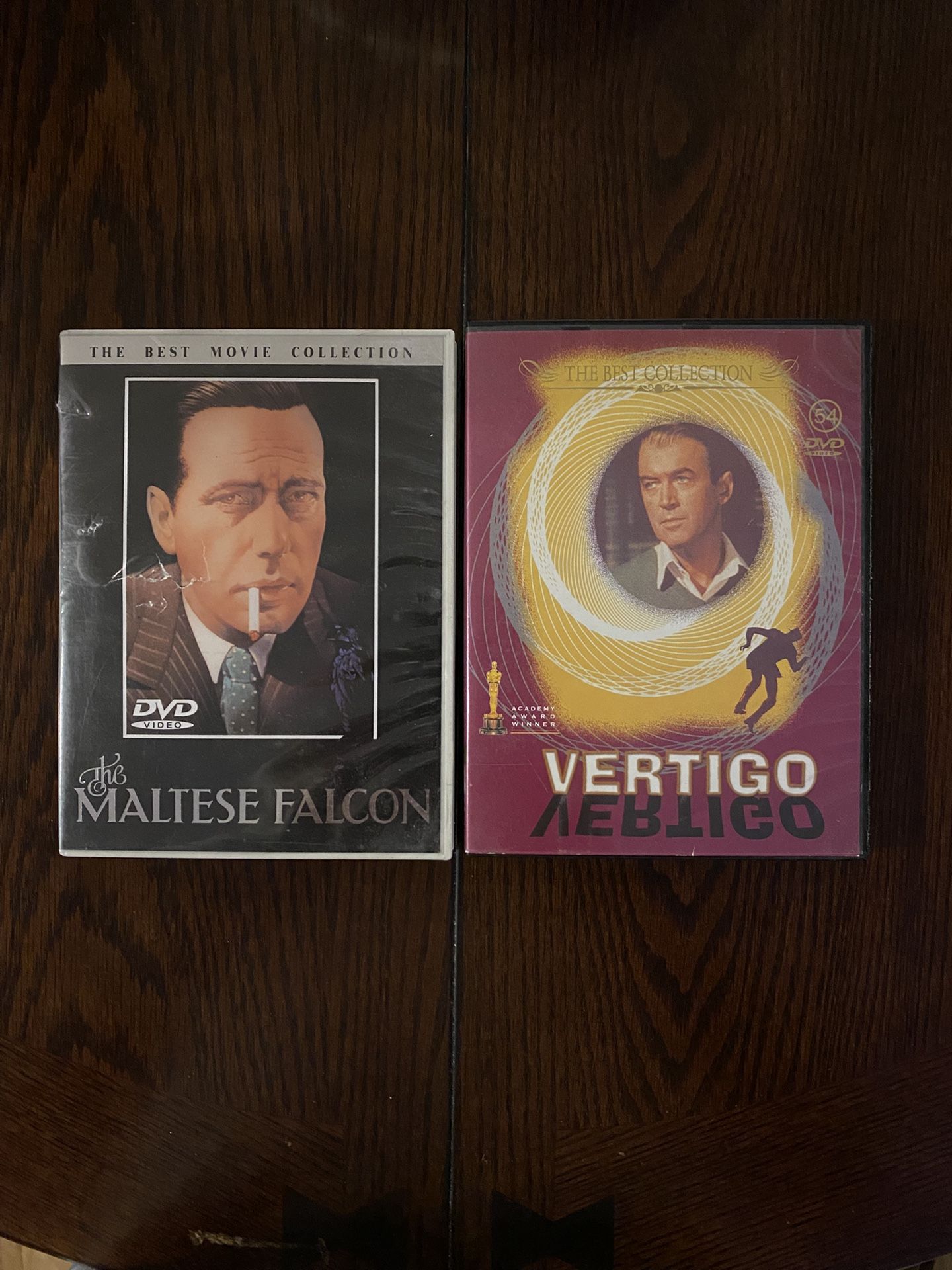 Maltese Falcon And Vertigo DVDs
