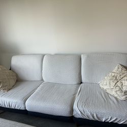 Burrow Couch and Armchair